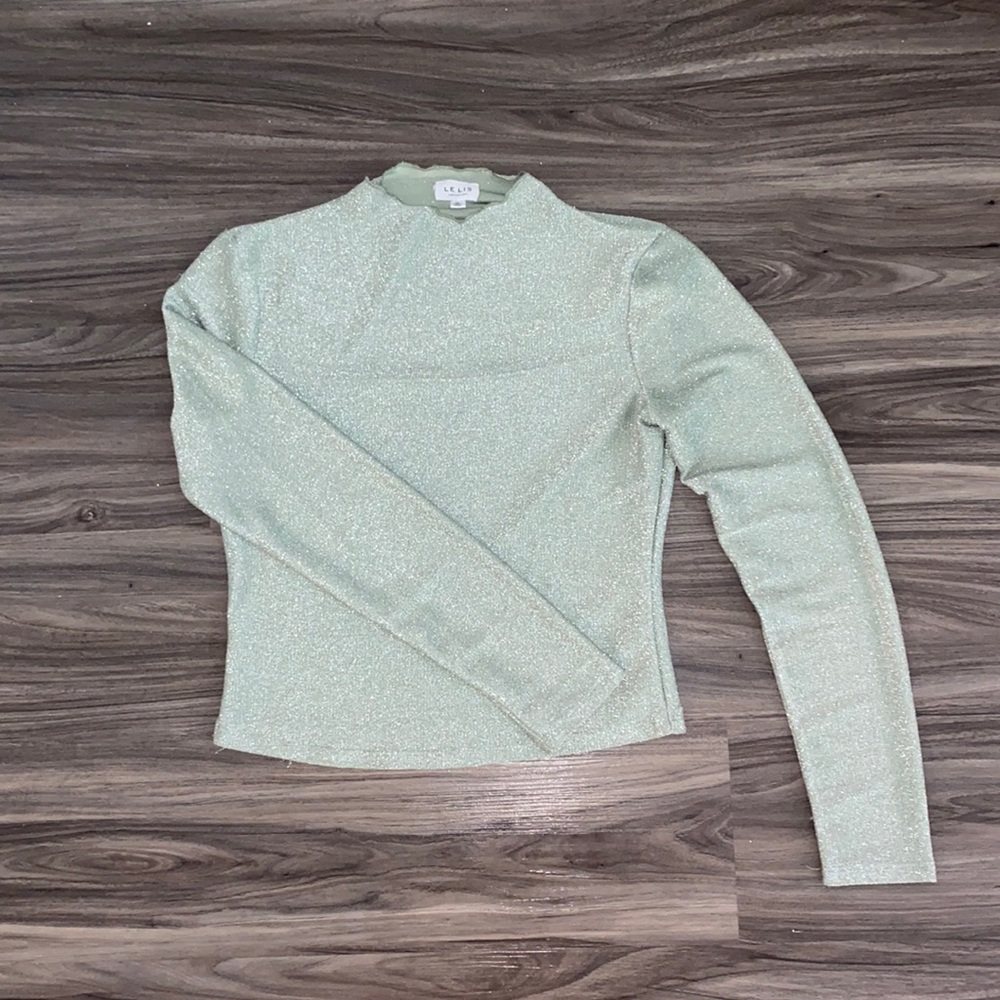 Sparkling Moss Crop Top